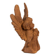 Clayre & Eef | Decoratie engel Bruin 13x8x19 cm | 6PR4066