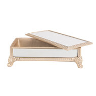 Clayre & Eef | Sieradendoos Beige 21x11x7 cm | 6PR4136
