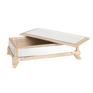 Clayre & Eef | Sieradendoos Beige 21x11x7 cm | 6PR4136