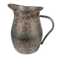 Clayre & Eef | Decoratieve kan Grijs 19x13x19 cm | 6Y5504