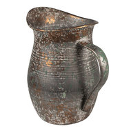Clayre & Eef | Decoratieve kan Grijs 19x13x19 cm | 6Y5504