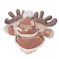 Clayre & Eef | Knuffel Rendier Bruin 21x22x22 cm | TW0599