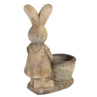 Clayre & Eef | Bloempot Binnen Bruin 38x22x49 cm | 6MG0030