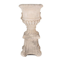 Clayre & Eef | Bloempot Binnen Beige 33x33x69 cm | 5MG0036