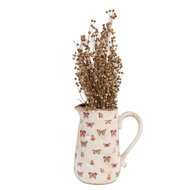 Clayre & Eef | Decoratieve Schenkkan Beige Roze 21x15x23 cm | 6CE1663L