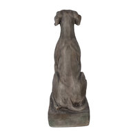 Clayre &amp; Eef   | Beeld Hond Grijs 44x26x73 cm | 5MG0044