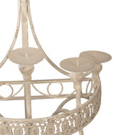 Clayre & Eef | Wandkandelaar Beige 44x19x143 cm | 5Y1225