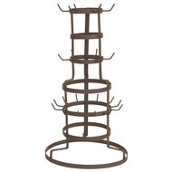 Clayre & Eef | Mokkenrek Bruin ø 30x54 cm | 4Y0312