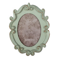 Clayre & Eef | Fotolijst Groen 19x2x25 cm / 12x16 cm | 2F0883