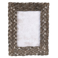 Clayre & Eef | Fotolijst Bruin 16x3x21 cm / 10x15 cm | 2F0907