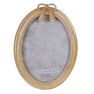 Clayre & Eef | Fotolijst Goudkleurig 16x2x21 cm / 13x18 cm | 2F0916