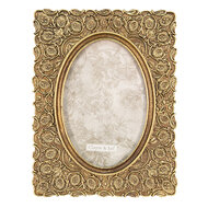 Clayre & Eef | Fotolijst Goudkleurig 16x1x21 cm / 10x15 cm | 2F0930