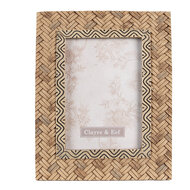 Clayre & Eef | Fotolijst Bruin 16x2x21 cm / 10x15 cm | 2F0944