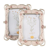 Clayre &amp; Eef   | Fotolijst Roze 19x2x24 cm / 13x18 cm | 2F1056