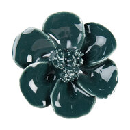 Clayre & Eef | Deurknop Groen ø 6x3 cm | 64279