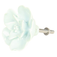 Clayre & Eef | Deurknop Groen ø 6x3 cm | 64281