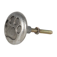 Clayre & Eef | Deurknop Zilverkleurig ø 4x3 cm / S3 cm | 64684