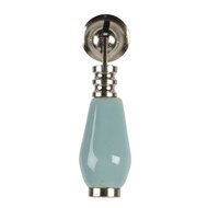 Clayre & Eef | Deurknop Blauw 2x2x6 cm / S4 cm | 64768