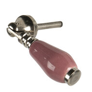 Clayre &amp; Eef   | Deurknop Roze 2x2x6 cm / S4 cm | 64770