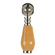 Clayre & Eef | Deurknop Geel 2x2x6 cm / S4 cm | 64772