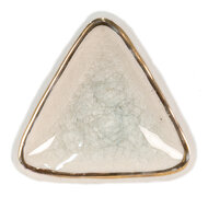 Clayre & Eef | Deurknop Wit 5x5x7 cm | 65041