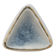 Clayre & Eef | Deurknop Blauw 5x5x7 cm | 65043