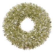 Clayre & Eef | Kerstdecoratie Krans Goudkleurig ø 45x6 cm | 65524