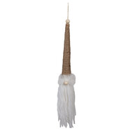 Clayre & Eef | Decoratie hanger Kabouter Bruin 6x6x48 cm | 65614