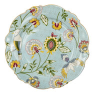 Clayre & Eef | Servies Ontbijtbord Blauw ø 20x2 cm | 6CE1284