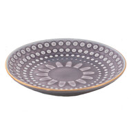 Clayre & Eef | Servies Ontbijtbord Paars ø 13x2 cm | 6CE1470