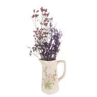 Clayre &amp; Eef   | Decoratieve Schenkkan Roze, Beige 15x10x19 cm | 6CE1543M