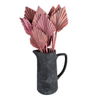 Clayre & Eef | Decoratieve Schenkkan Grijs 15x10x19 cm | 6CE1582M