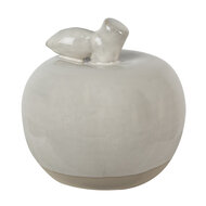 Clayre & Eef | Decoratie Appel Beige ø 8x8 cm | 6CE1592S