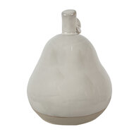 Clayre & Eef | Decoratie Peer Beige ø 11x13 cm | 6CE1593M