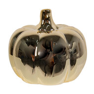Clayre & Eef | Decoratie Pompoen Goudkleurig ø 9x8 cm | 6CE1595