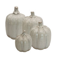 Clayre & Eef | Decoratie Pompoen Beige ø 11x15 cm | 6CE1596L