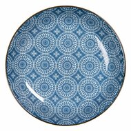 Clayre & Eef | Soepbord Blauw ø 20x4 cm / 450 ml | 6CEBO0044