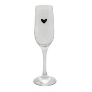 Clayre & Eef | Champagneglas Transparant 200 ml | 6GL3524