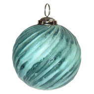 Clayre & Eef | Kerstbal Groen ø 7x7 cm | 6GL3722