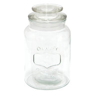Clayre & Eef | Voorraadpot Deksel Transparant ø 11x19 cm | 6GL4065