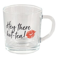 Clayre & Eef | Theeglas Transparant 11x8x9 cm / 200 ml | 6GL4249