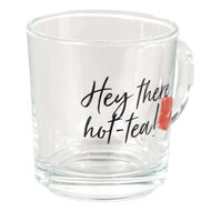 Clayre & Eef | Theeglas Transparant 11x8x9 cm / 200 ml | 6GL4249