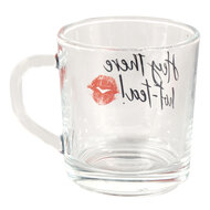 Clayre & Eef | Theeglas Transparant 11x8x9 cm / 200 ml | 6GL4249