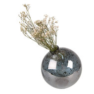 Clayre & Eef | Vazen Glas Grijs ø 13x13 cm | 6GL4293