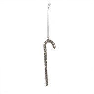 Clayre & Eef | Kersthanger Zilverkleurig 4x1x14 cm | 6GL4356