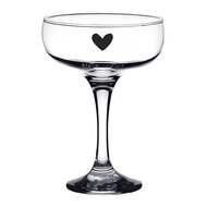 Clayre & Eef | Champagneglas Transparant 150 ml | 6GL4376