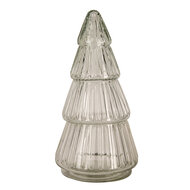 Clayre & Eef | Voorraadpot Deksel Transparant ø 11x21 cm | 6GL4394