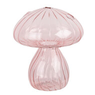 Clayre & Eef | Decoratie Paddenstoel Roze ø 13x15 cm | 6GL4474