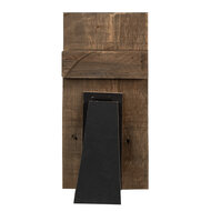 Clayre & Eef | Fotolijst met 3 Klemmen Bruin 15x3x36 cm | 6H2362