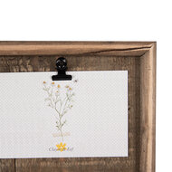 Clayre & Eef | Fotolijst met Klemmen Bruin 20x3x30 cm | 6H2363